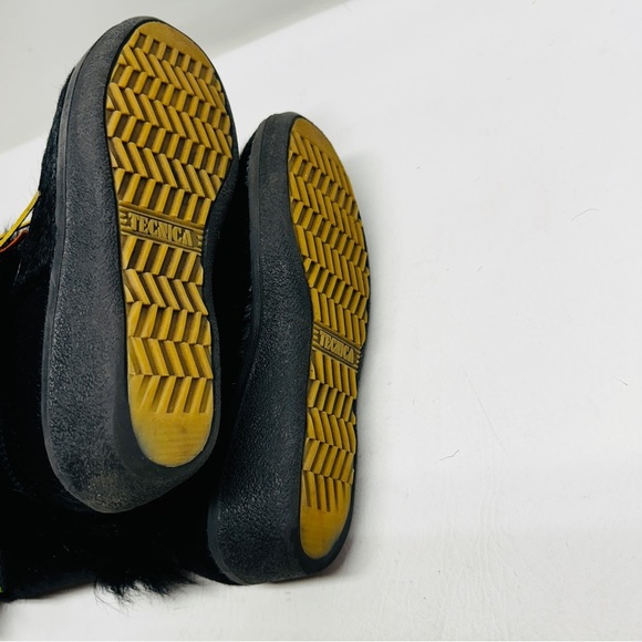 TECNICA ITALIAN FULL FUR WITH SUEDE TASSEL BOOT Vintage Pride size 38 US8 - Picture 6 of 9